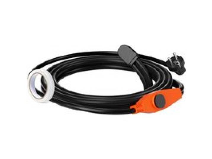VEVOR Câble Chauffant Tuyaux Antigel 4 m 23 W/m avec Thermostat Intégré, Installation Pratique pour Conquérir l'Hiver du Gel, Protection Conduites d'Eau Maison, Tuyaux en PVC, en Métal, en Plastique