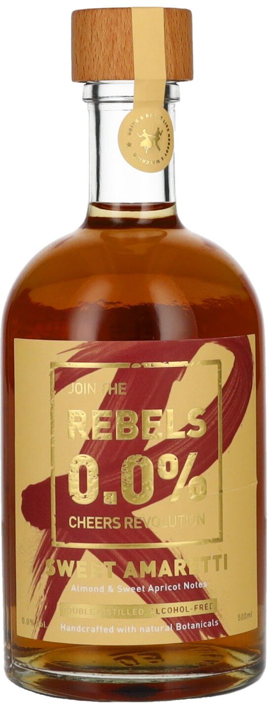 Rebels 0.0% Cheers Revolution Sweet Amaretti Alcohol-Free 0,5l