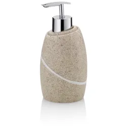 Kela Seifenspender Talus Polyresin Beige