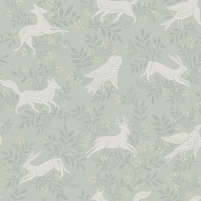 Chesapeake Revelry Sage Forest Frolic Wallpaper