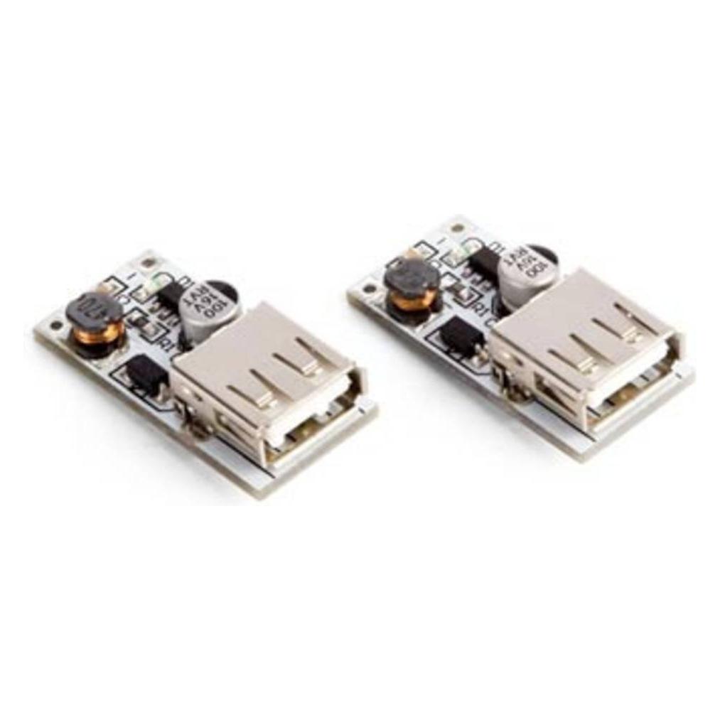 Whadda DC-DC BOOST-MODUL / (2.5 V-5 V) 600 mA - USB 5 V (2-tlg.) (WPM403)