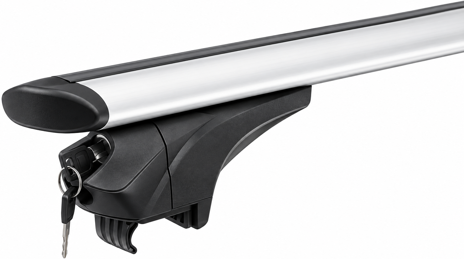 Barres de toit Volvo XC60 Deuxième génération (03/2017-03/2025) Menabo Sonic aluminium