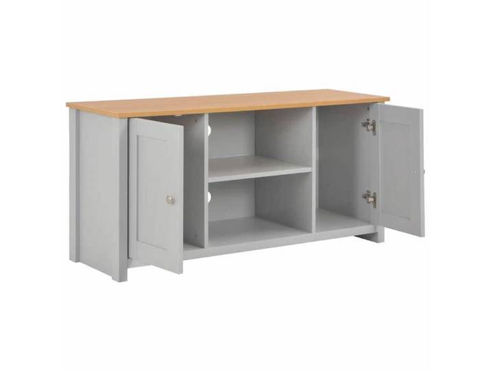 “Winter Sale TOP Armoire TV classique Gris - Meuble TV Gris 120x39x58cm PRO65916