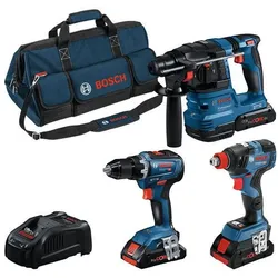 BOSCH Professional 18V Akku Bohrhammer Set