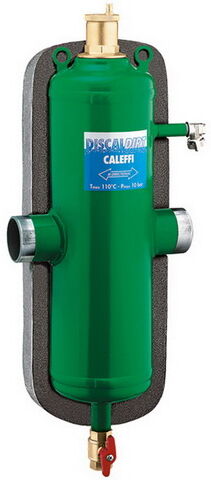 Séparateur air/saleté Caleffi 546101 DISCALDIRT, raccord à souder DN100, o.Iso