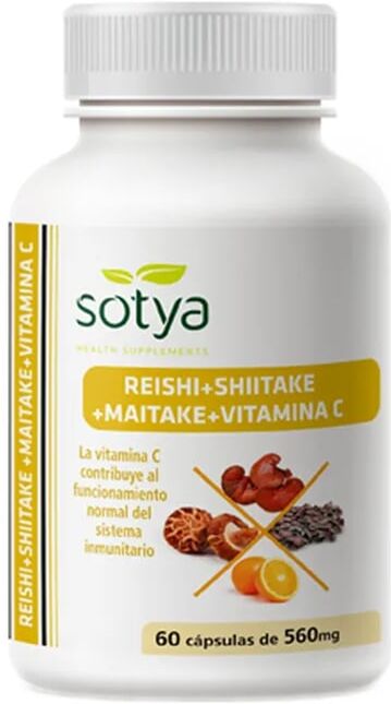 Sotya REISHI CON SHIITAKE Y MAITAKE 60 VCaps