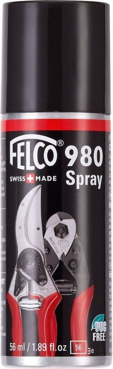 Felco 980 Onderhoudsspray voor snoeischaren en takkenscharen, 56 ml