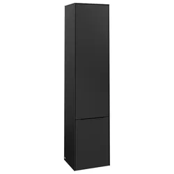 Villeroy und Boch Subway 3.0 Hochschrank C58701VL 40x171x36,2cm, Schanier rechts/Griff Volcano black, volcano black