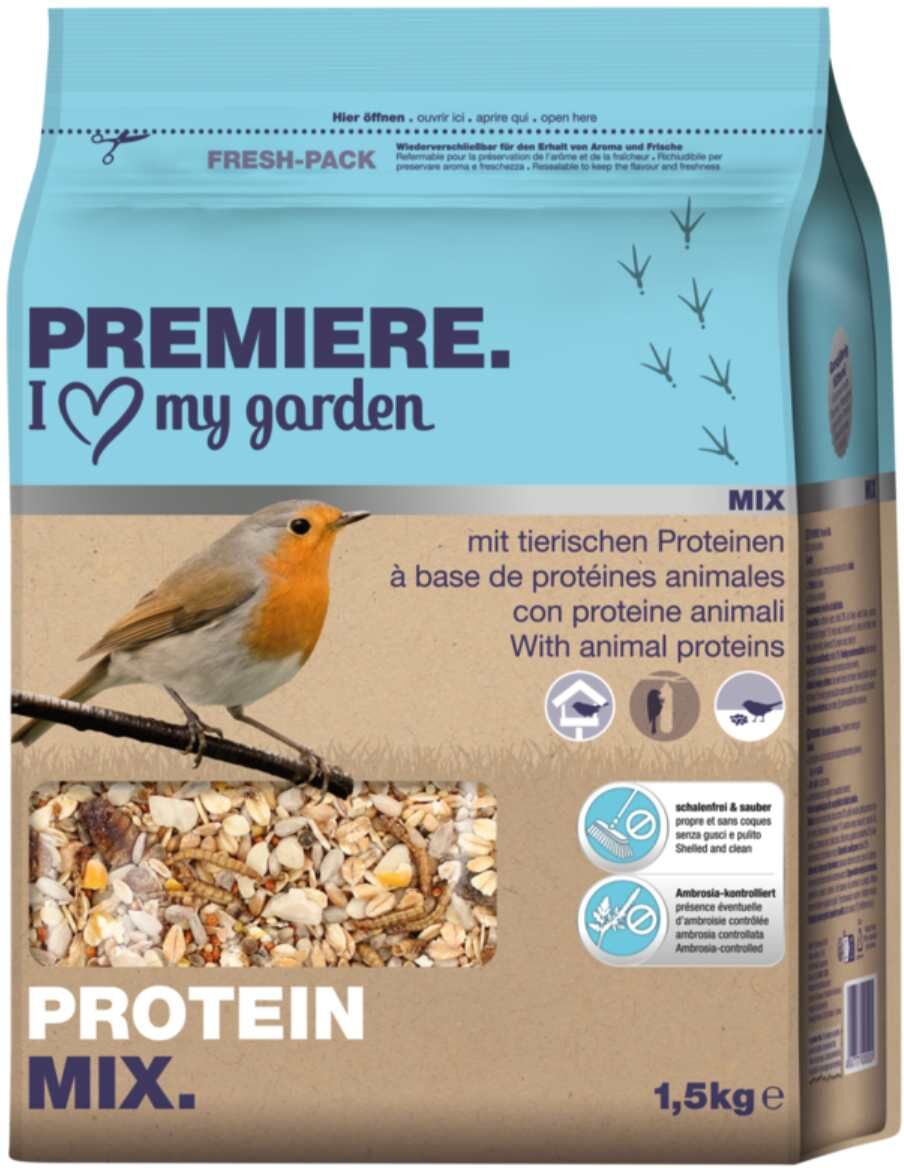 Premiere Mangime per Uccelli Mix Proteico 1.5KG