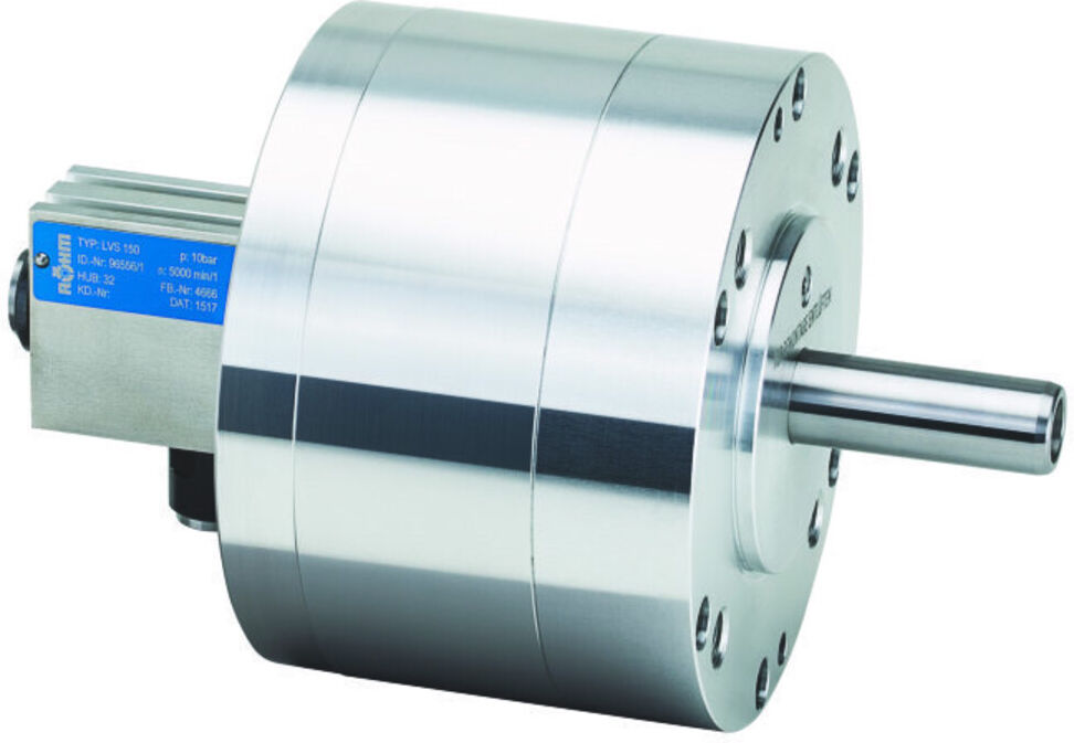 RÖHM Luft-Vollspannzylinder LVS-130 HK (96555)