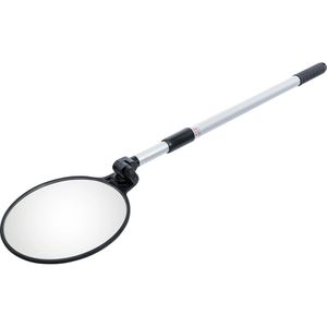 BGS-technic Teleskopspiegel Inspektions-Spiegel, 3176, 200 mm Ø, Länge 66 - 109 cm, klappbar
