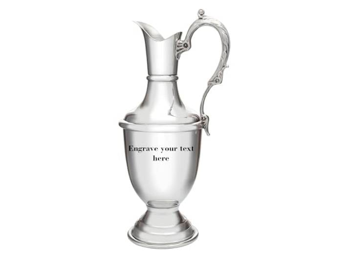 Wentworth Pewter Großer Krug aus Zinn, Weinrot, Sport-Trophäe, Auszeichnung, Präsentation, Golf-Trophäe mit kostenloser Gravur, 559LENG