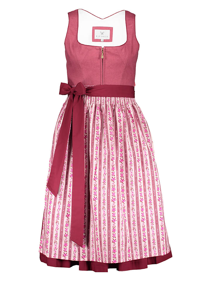 Alpenfee Dirndl "Vivi" in Beere - 30