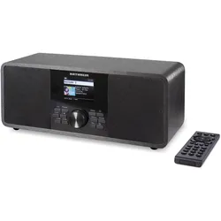 Kathrein DAB+ link S12 (DAB+, FM, Internetradio, Bluetooth, WLAN), Radio, Schwarz