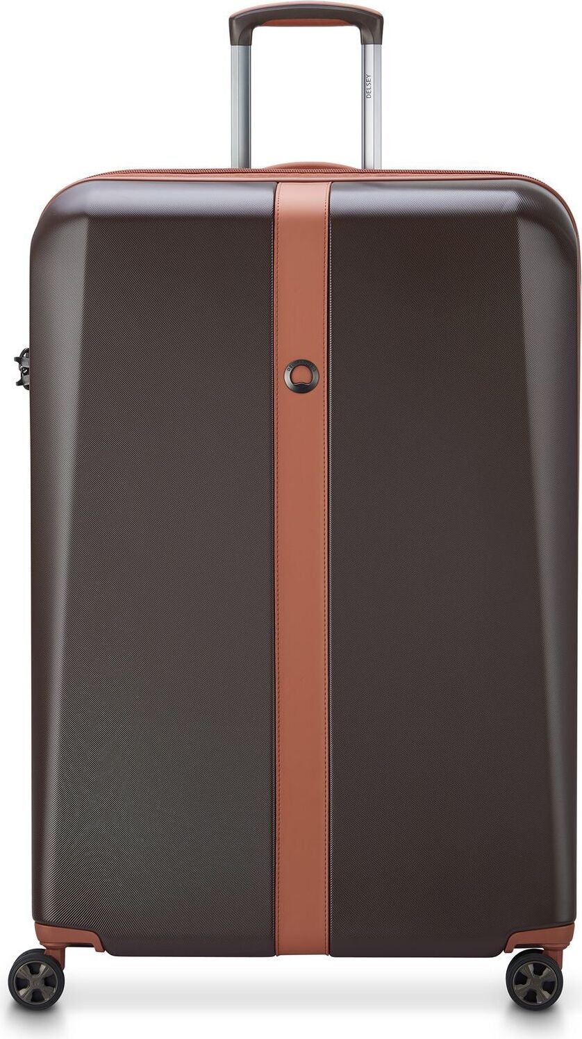 DELSEY PARIS Promenade Hard 2.0 Expandable 4 DR Trolley 82 Chocolate dunkelbraun 83cm