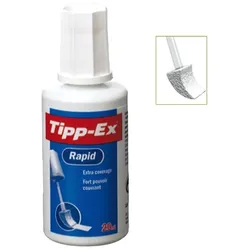 Tipp-Ex Korrekturflüssigkeit Rapid weiß 25ml Packung mit 10 Stück