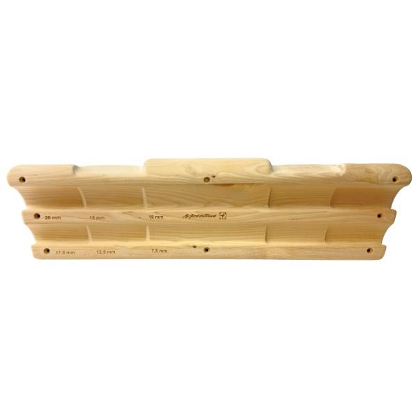 Metolius - Climbers Edge Board - Trainingsboard Gr 300 mm x 160 mm wood
