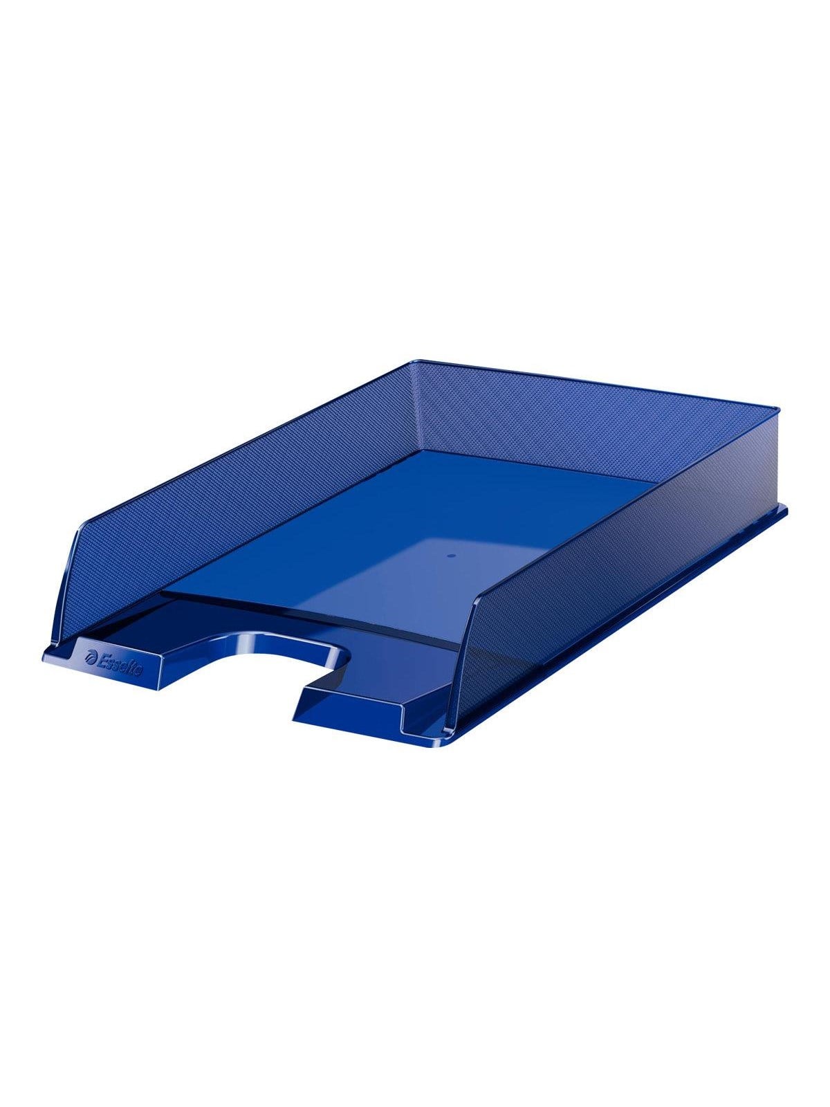 Esselte Europost Briefkorb, Transparent Dunkelblau Transparent