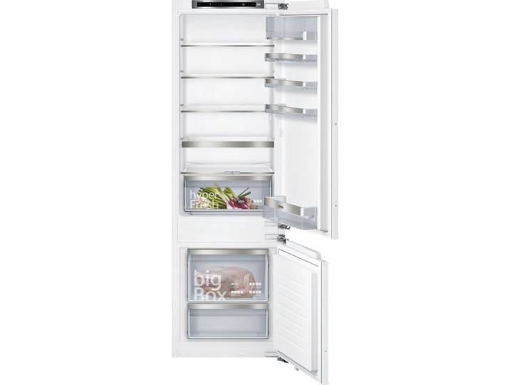 SIEMENS Einbaukühlgefrierkombination iQ500 KI87SAFE0, 177,2 cm hoch, Einbau-Kühl-Gefrierkombination 177,2 x 55,8 cm, Flachscharnier