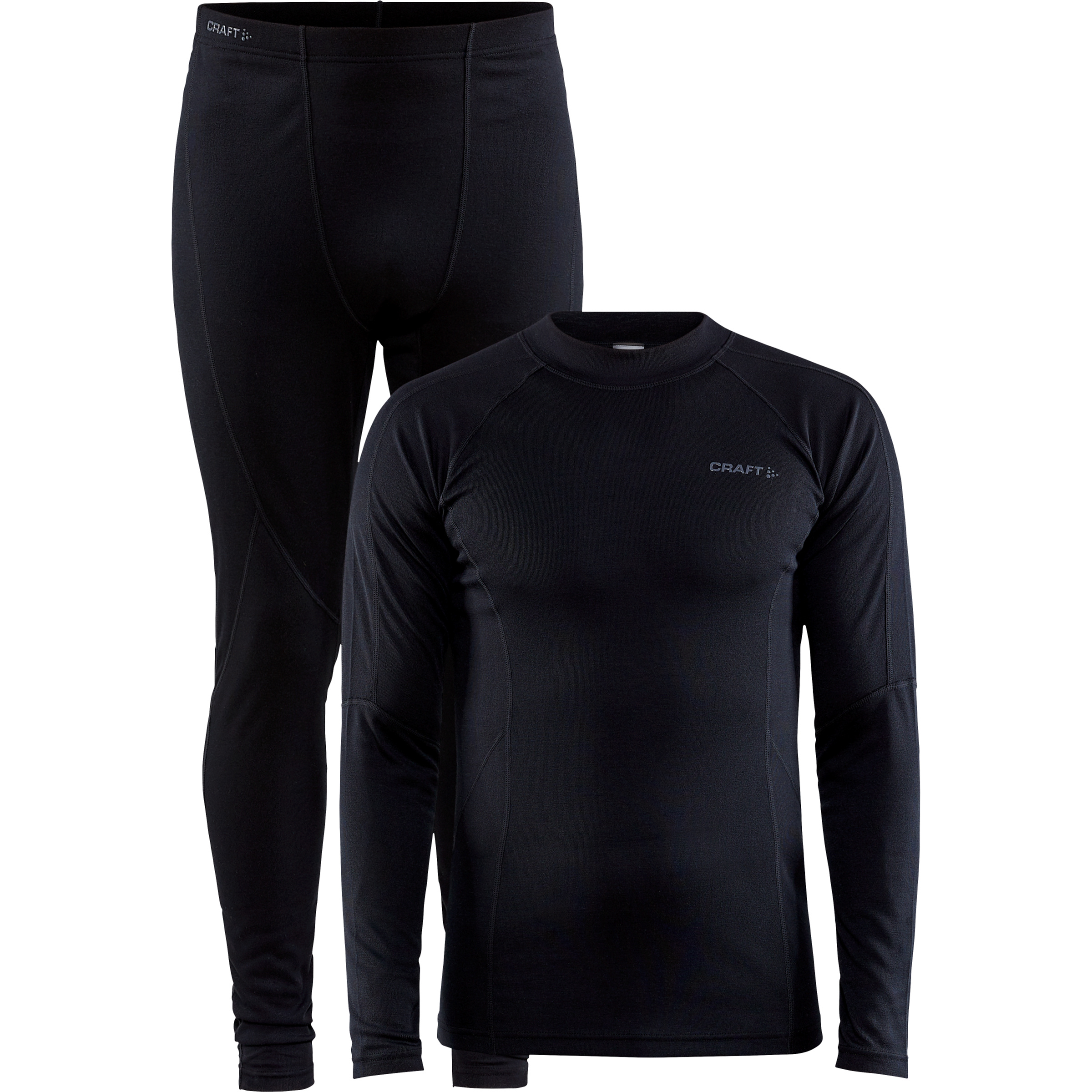 Craft Core Warm Baselayer Set Herren Unterwäsche Sets schwarz Größe S Atmungsaktiv