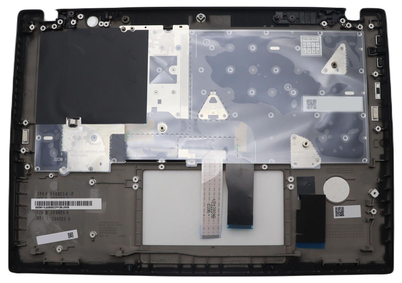 Lenovo 5M11L92875, Cover + keyboard, Tastatur mit Hintergrundbeleuchtung, Lenovo, ThinkPad T14s Gen 4