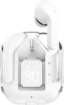 Uplifted Trends Bluetooth Wireless Headphones High Resolution Audio Earbuds With Premium Sound And Comfortable Fit white