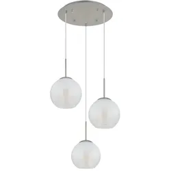 Globo Lighting Pendelleuchte   , silber Ø: 45