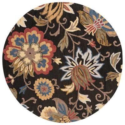 SAFAVIEH Handmade Blossom Teobalda Contemporary Wool Rug