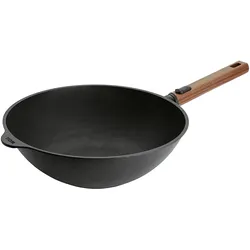 Woll 11030WLCI-Q Eco LogicQXR Wok, Pfanne + Kochtopf, Schwarz