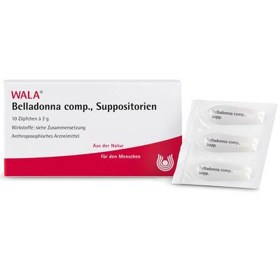 Belladonna COMP.Suppositorien 10x2 g Suppositorien