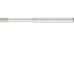 PFERD TOOLS Diamant-Schleifstift Zylinder zum Schleifen von Bohrungen/Radien mit abgesetztem Schaft - 36002609