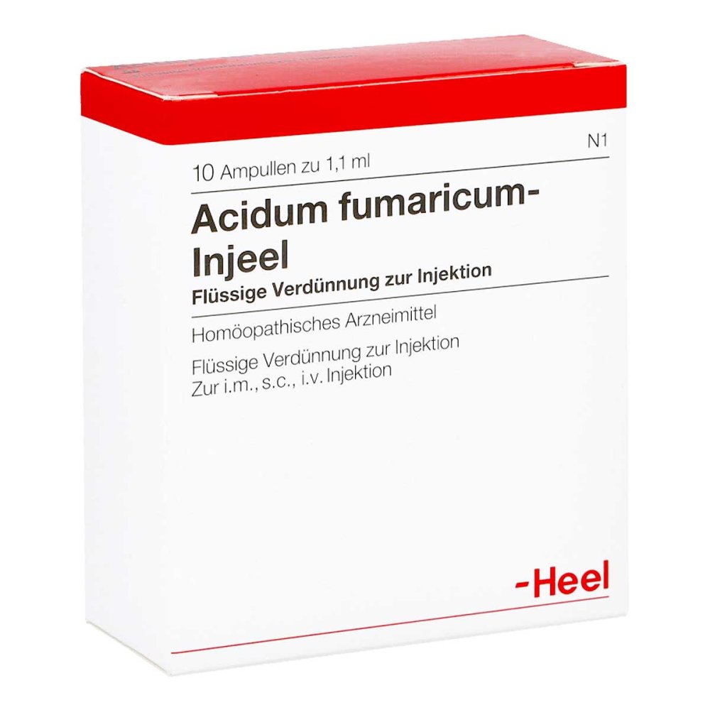 Biologische Heilmittel Heel GmbH Acidum Fumaricum Injeel Ampullen 01474361