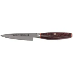 Miyabi 6000MCT Shotoh, Küchenmesser, Silber, Braun