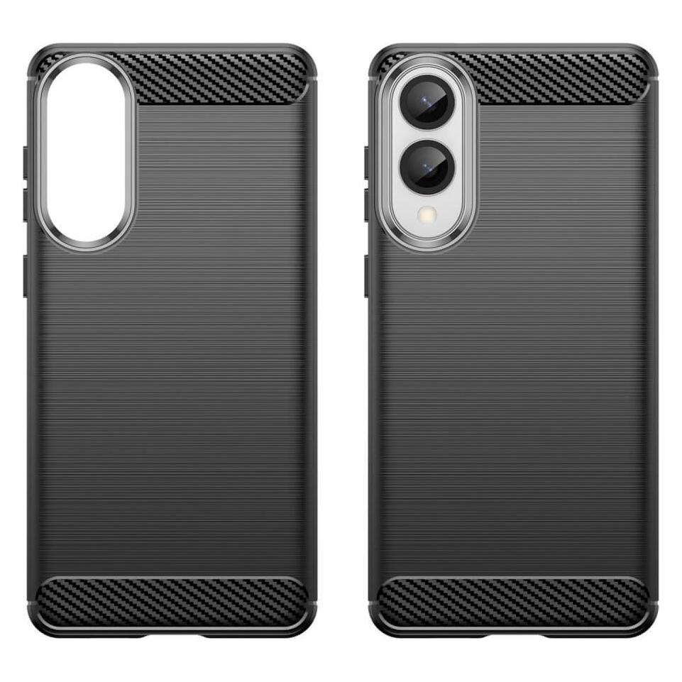 Cover-Discount Galaxy S25 Edge - Metall Carbon Look Hülle (Samsung Galaxy S25 Edge) (58292424)