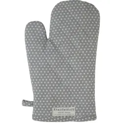 Krasilnikoff Ofenhandschuh Micro Dots, grau