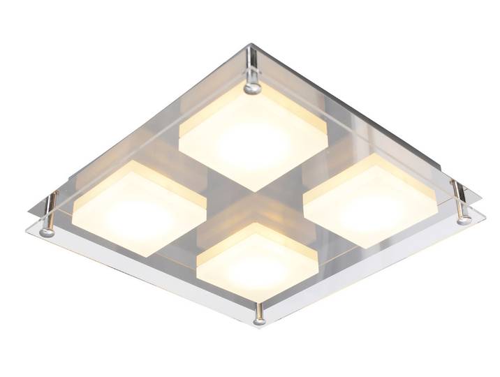 Applique murale LED / chrome