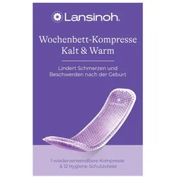 Lansinoh Wochenbett-kompresse kalt & war 1 St