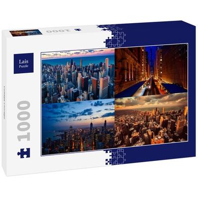 Lais Puzzle Collage Chicago 1000 Teile