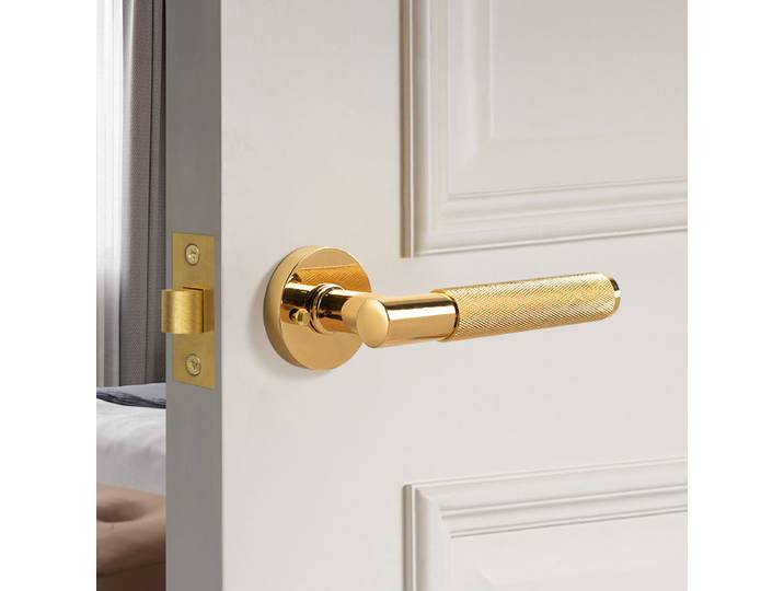 Serrures de salle de bains en laiton, lumière de luxe, poignée de porte de salle de bains intérieure, porte en bois, serrures de salle de bains invisibles