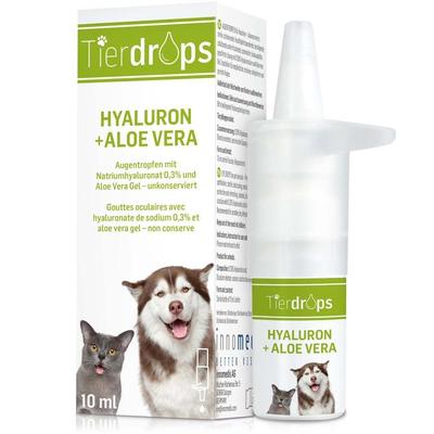 Tierdrops Hyaluron + Aloe Vera 10 ml Tropfen
