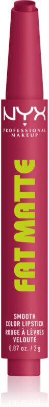 NYX Professional Makeup Fat Matte lip balm with mattifying effect Blush Blanket 2 g