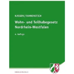 Wohn- und Teilhabegesetz Nordrhein-Westfalen, Fachbücher von Jürgen Fahnenstich, Dirk Kassen