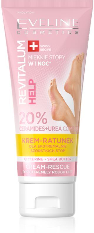 Eveline Cosmetics Revitalum crème hydratante régénérante pour les pieds 75 ml