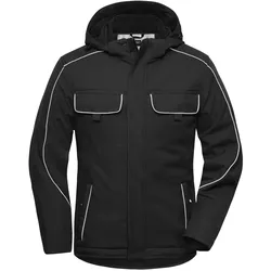 Softshelljacke mit Futter "JN886" - 4XL - black