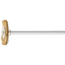 PFERD TOOLS Miniatur-Rundbürste RBU Messing-Draht - 43100553