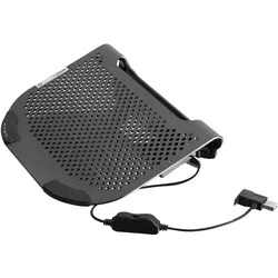 Rainbow Netcooler Black, Notebook Ständer, Schwarz