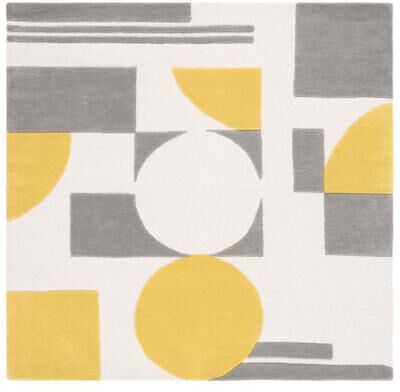 SAFAVIEH Handmade Rodeo Drive Frouwa Mid-Century Modern Wool Rug