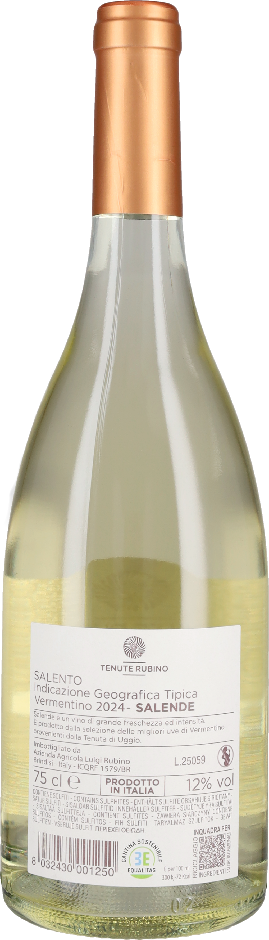 Vermentino 'Salende' Tenute Rubino 2024