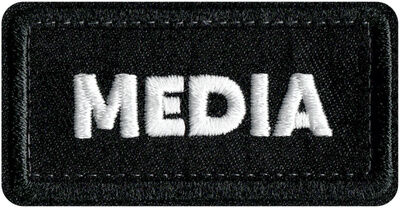 CRDBAG Patches Media 3 Pcs noir