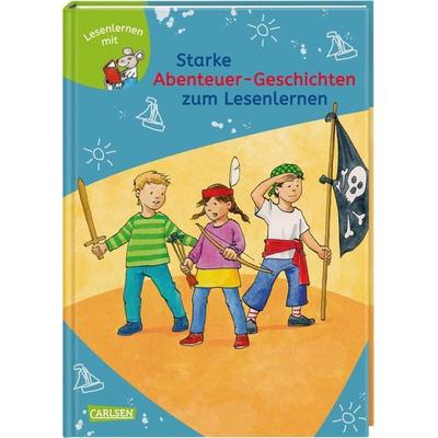 LESEMAUS zum Lesenlernen Sammelbände: Starke Abenteuer-Geschichten zum Lesenlernen, Gebundene Ausgabe von Annette Neubauer,Julia Boehme,Imke Rudel,